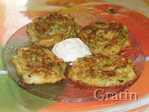 Кабачковые оладьи
