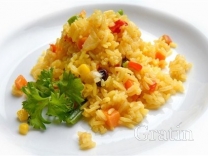 Рис с арахисом и овощами Рис с арахисом и овощами