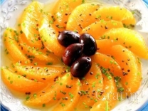 Пряный салат из апельсинов Пряный салат из апельсинов