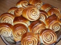 Булочки с корицей на кефире Булочки с корицей на кефире