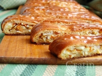 Кулебяка с капустой Кулебяка с капустой