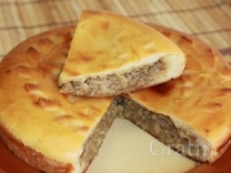 Пирог с капустой и мясом Пирог с капустой и мясом