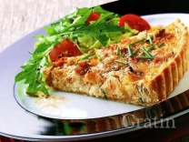 Пирог с крабами и сыром «Бри» Пирог с крабами и сыром «Бри»