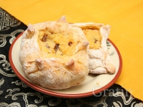 Корзинки с пшённой кашей и сухофруктами Корзинки с пшённой кашей и сухофруктами