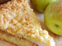 Песочный пирог с яблоками Песочный пирог с яблоками